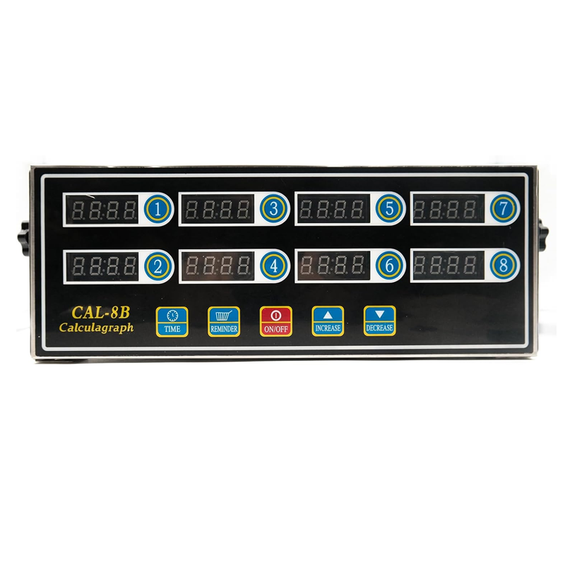 Commercial Kitchen Timer - นาฬิกาจับเวลาครัวดิจิตอล 8 ช่อง สำหรับร้านอาหาร ตัวช่วยเตือนเวลาทำอาหารเชิงพาณิชย์