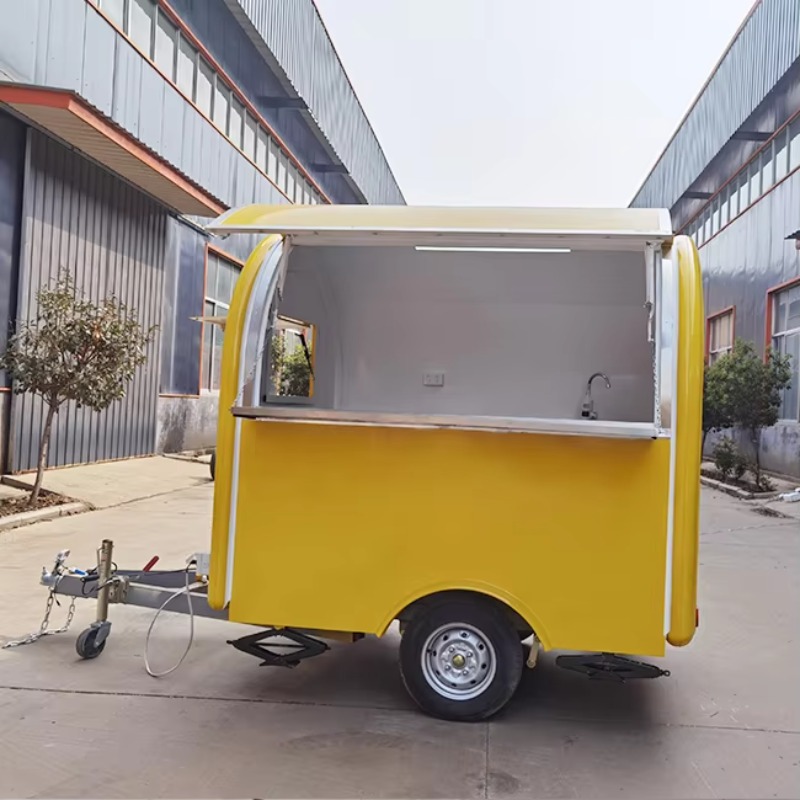 Commercial Kitchen On Wheels - รถพ่วงครัวเคลื่อนที่ปรับแต่งได้เต็มที่ สำหรับบริการจัดเลี้ยงและงานกลางแจ้ง ลากง่าย ราคาประหยัด