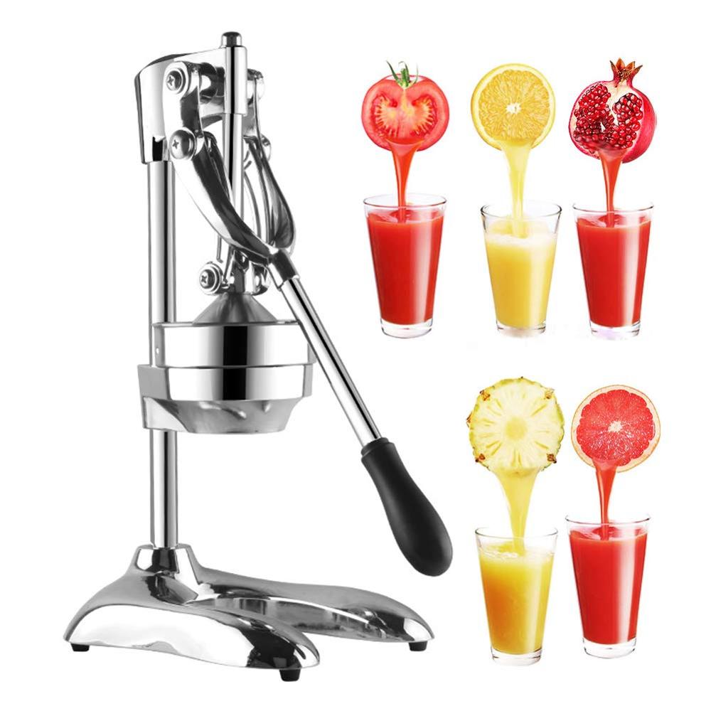 Juice Extractor Commercial - เครื่องคั้นน้ำผลไม้แบบกดมือสแตนเลส สำหรับคั้นน้ำส้ม มะนาว ส้มโอ และผลไม้อื่นๆ ใช้ได้ทั้งในเชิงพาณิชย์และในครัวเรือน