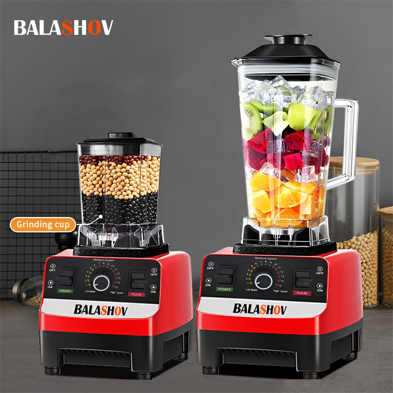 Juice Extractor Commercial - 2000W Heavy Duty เครื่องปั่นเชิงพาณิชย์เครื่องเขียนเครื่องผสมอาหารน้ําแข็งสมูทตี้สําหรับห้องครัว High Power
