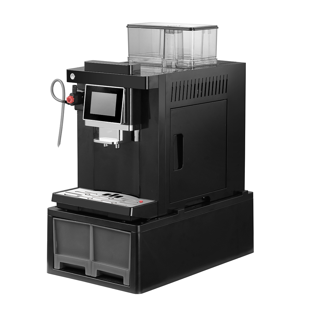 Commercial Espresso Machine - เครื่องชงกาแฟอัตโนมัติเต็มรูปแบบ สำหรับใช้งานเชิงพาณิชย์ รองรับ 4 ภาษา หน้าจอสัมผัส