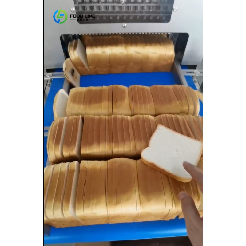 Commercial Bread Slicer - เครื่องหั่นขนมปังไฟฟ้าแบบอัตโนมัติ 220V รุ่นใหม่ ปรับแต่งได้ สำหรับใช้งานเชิงพาณิชย์ ตัดแป้งสาลีและขนมปังปิ้งได้อย่างต่อเนื่อง