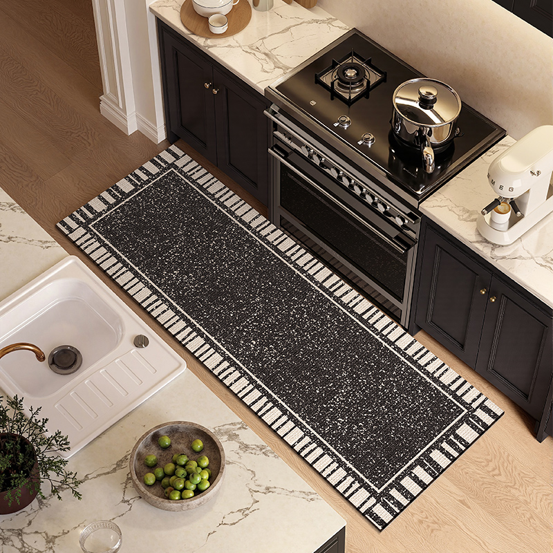 Commercial Kitchen Mats Anti Fatigue - พรมปูพื้นห้องครัวกันลื่นป้องกันความเมื่อยล้าพรมหนังพีวีซีกันน้ำพรมยาวสไตล์โมเดิร์นตกแต่งบ้านพรมไวนิล