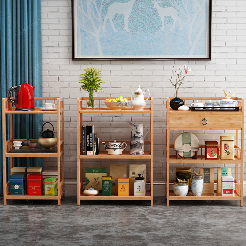 ชั้นวางของไม้ไผ่และไม้ รถเข็นไ - Commercial Kitchen Ceiling บทวิจารณ์และราคา
