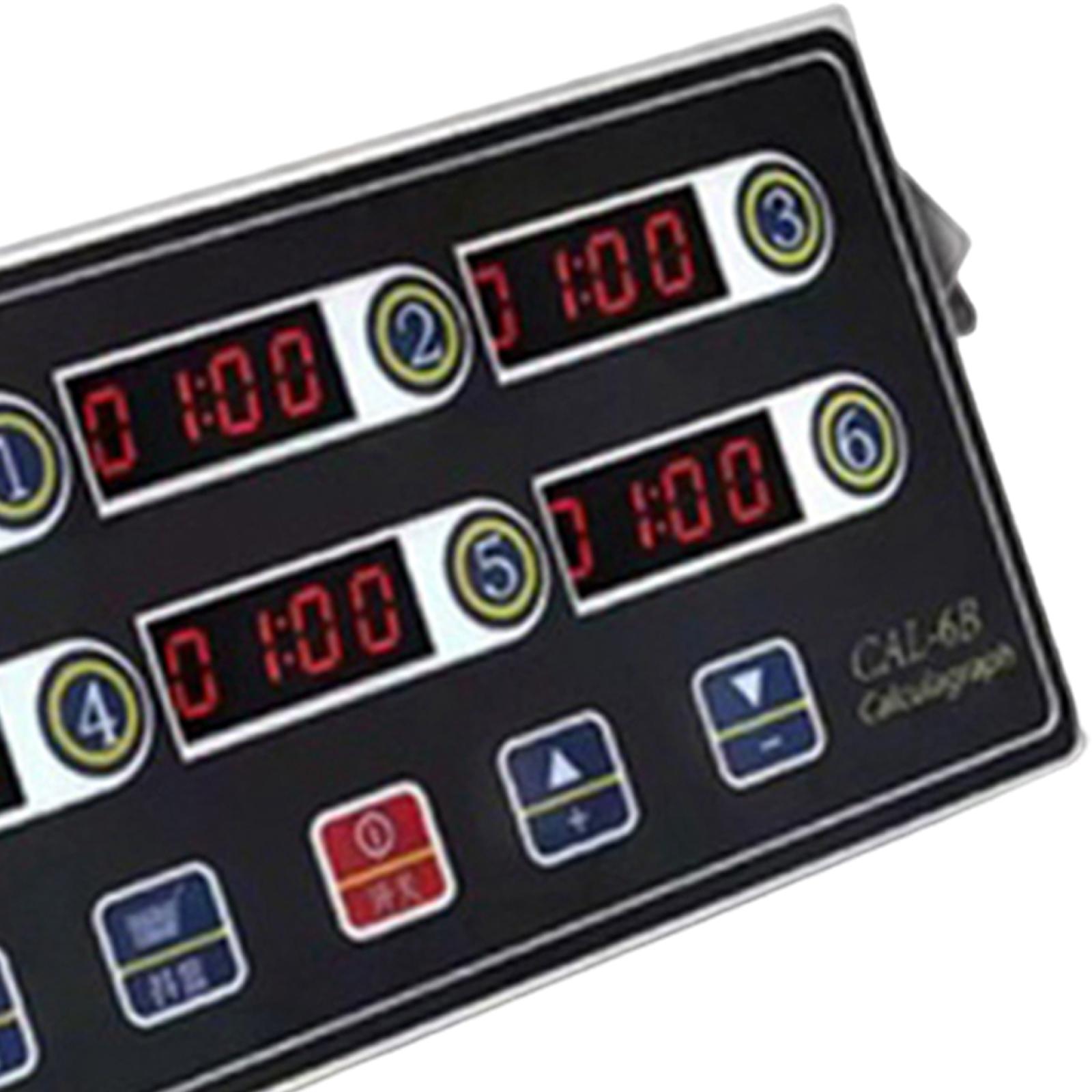 นาฬิกาจับเวลาครัวแบบ LED หลายช - Commercial Kitchen Timer บทวิจารณ์และราคา