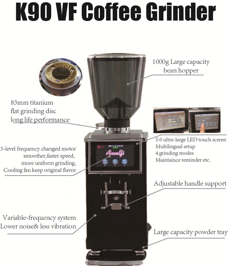 เครื่องบดกาแฟไฟฟ้า K90 ระดับมื - Commercial Espresso Machine บทวิจารณ์และราคา
