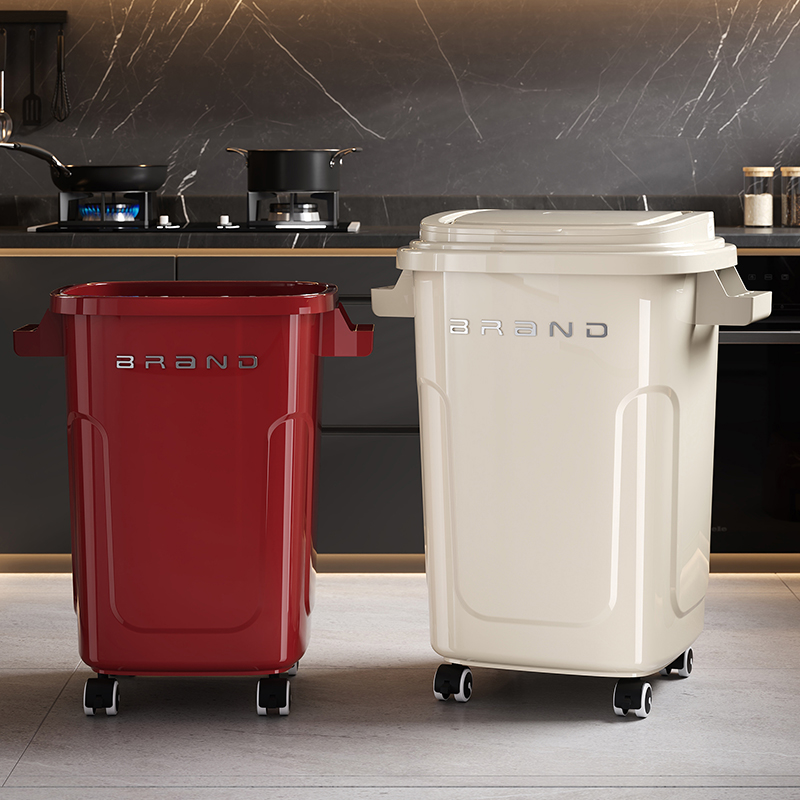 ถังขยะครัวขนาดใหญ่พร้อมล้อและฝ - Commercial Kitchen Needs บทวิจารณ์และราคา