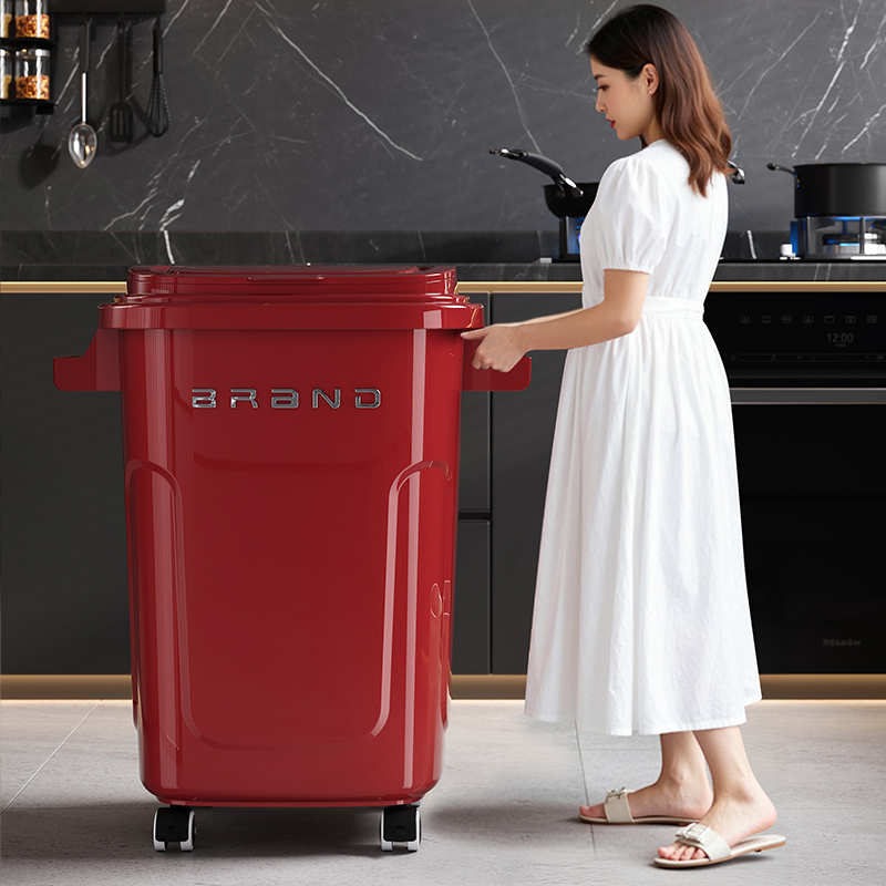 ถังขยะครัวขนาดใหญ่พร้อมล้อและฝ - Commercial Kitchen Needs บทวิจารณ์และราคา