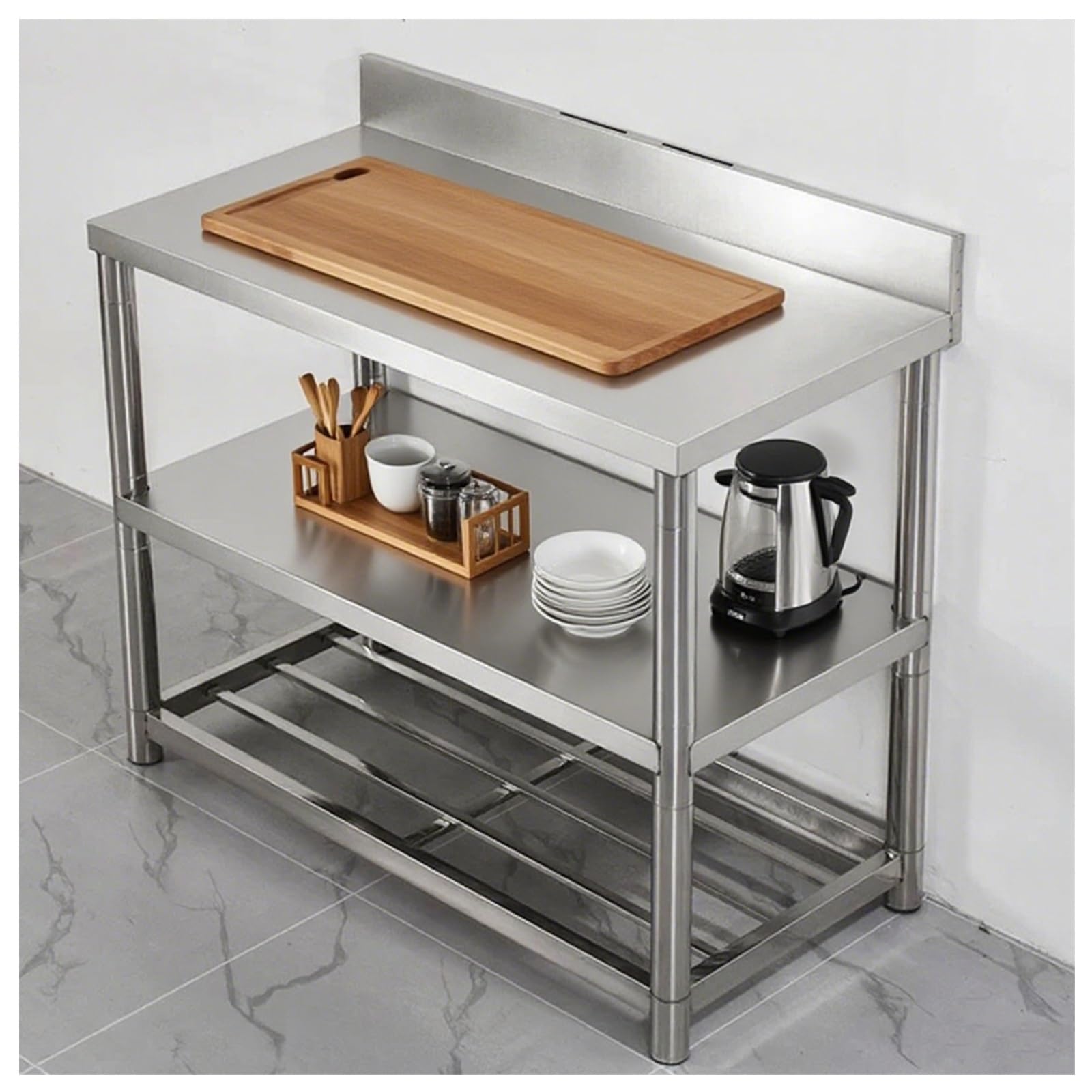 โต๊ะทำงานสแตนเลสสำหรับครัวเชิง - Commercial Kitchen Table บทวิจารณ์และราคา