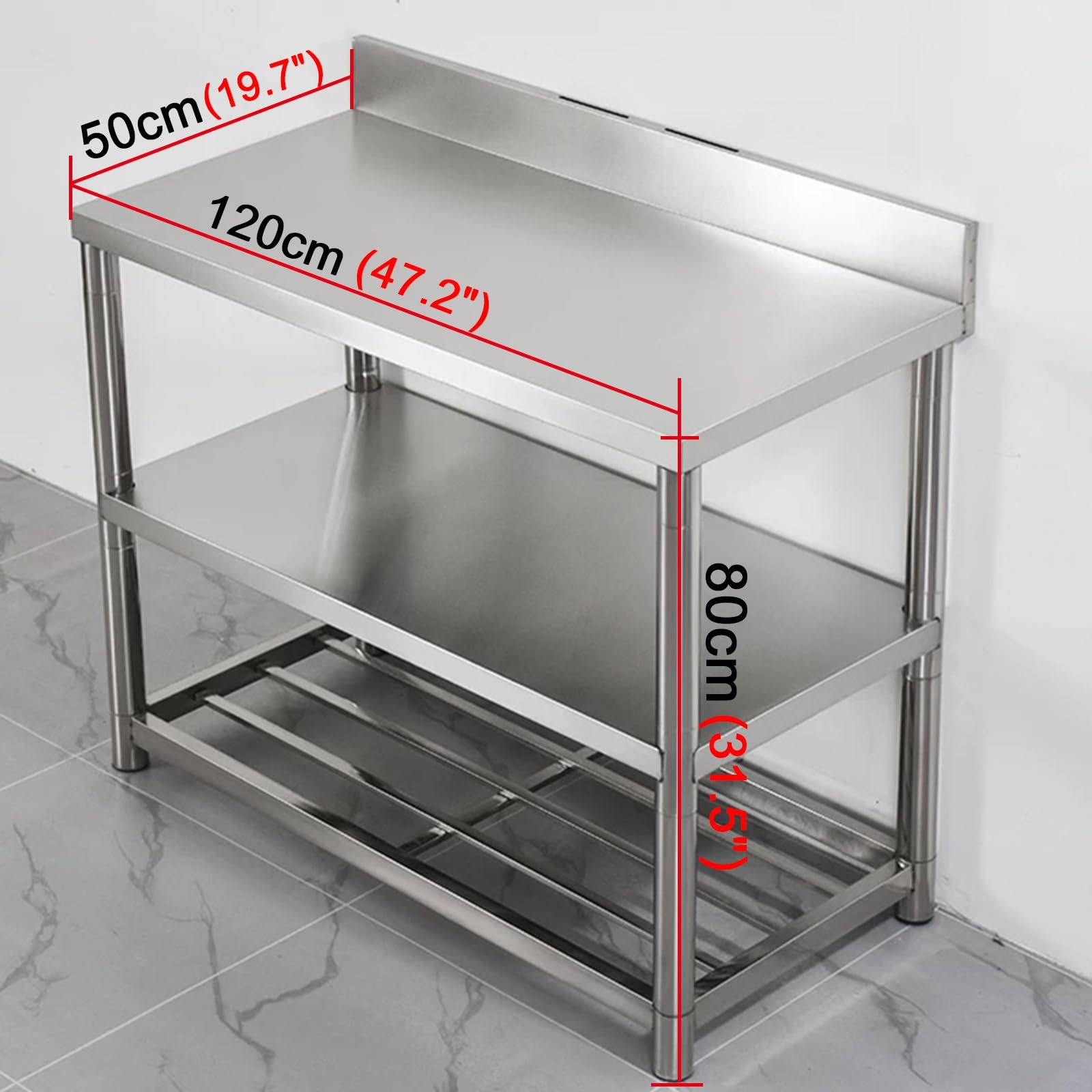 โต๊ะทำงานสแตนเลสสำหรับครัวเชิง - Commercial Kitchen Table บทวิจารณ์และราคา