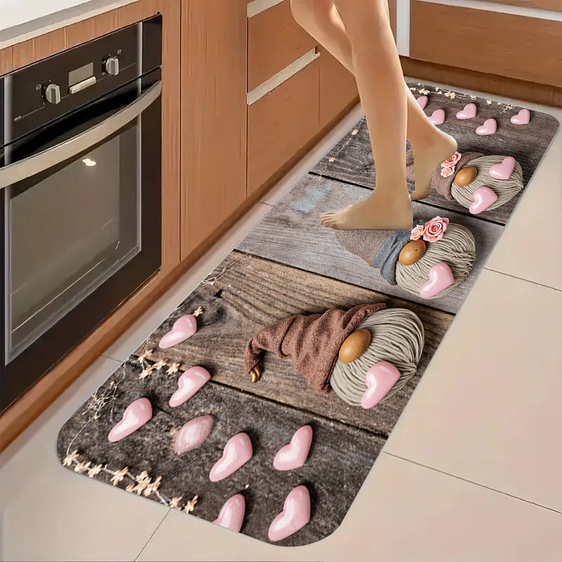 พรมปูพื้นลายกาแฟวินเทจ ลายเมล็ - Commercial Kitchen Mats Anti Fatigue บทวิจารณ์และราคา