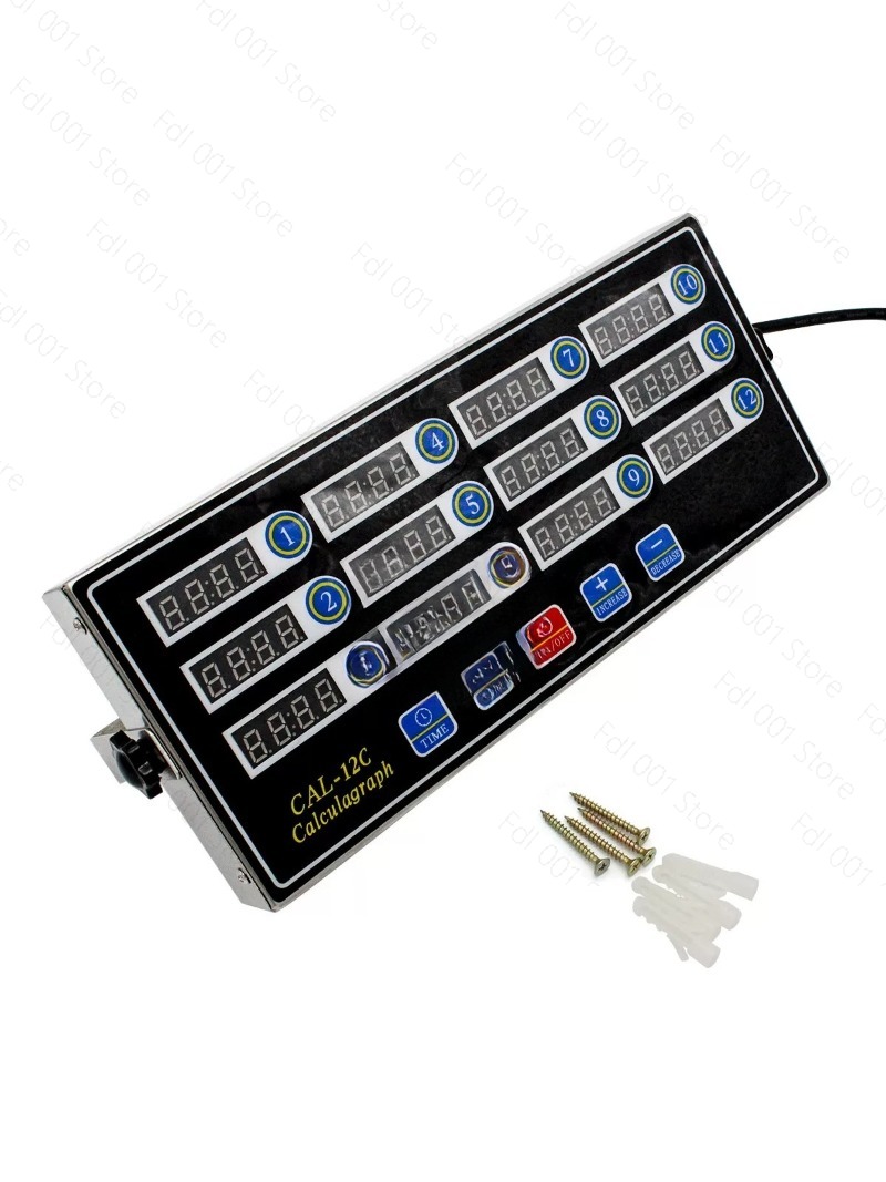 ตัวตั้งเวลาครัว 12 ช่องทาง สำห - Commercial Kitchen Timer บทวิจารณ์และราคา