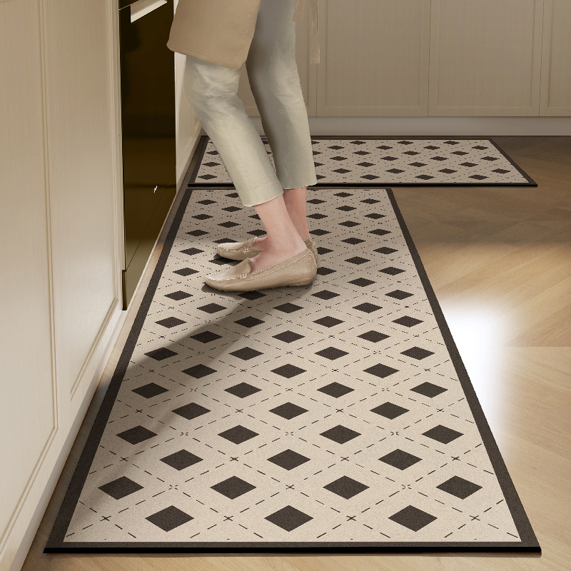 พรมปูพื้นห้องครัวพีวีซีกันน้ำห - Commercial Kitchen Mats Anti Fatigue บทวิจารณ์และราคา
