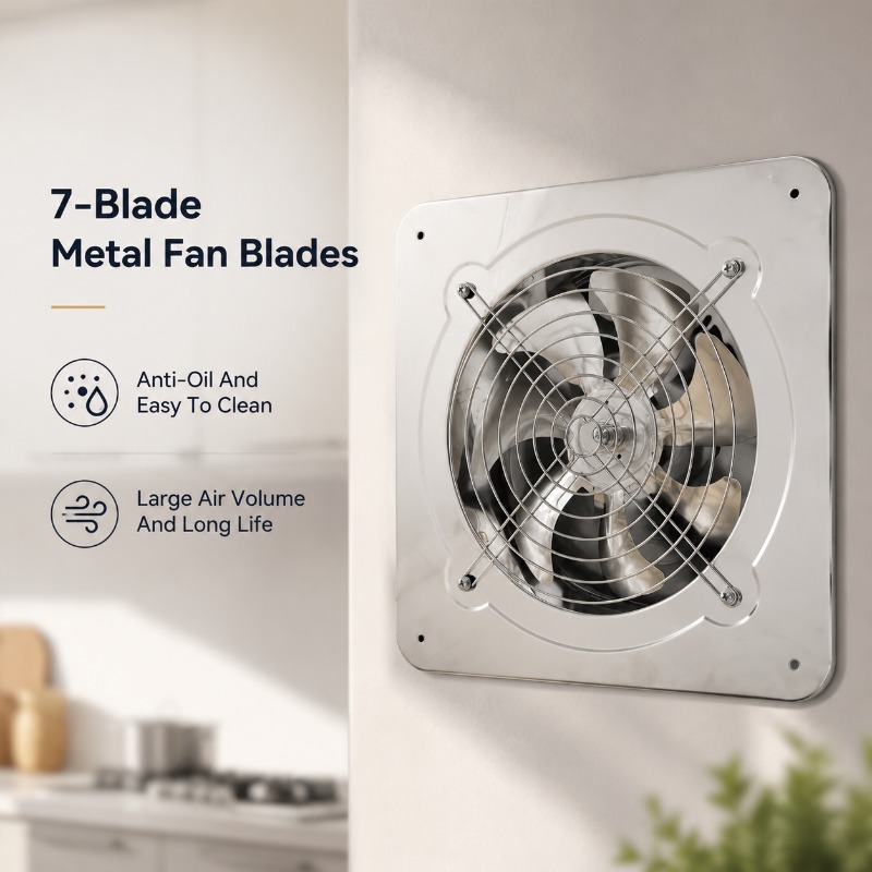 พัดลมดูดอากาศความเร็วสูงขนาด 6 - Commercial Kitchen Ventilation บทวิจารณ์และราคา