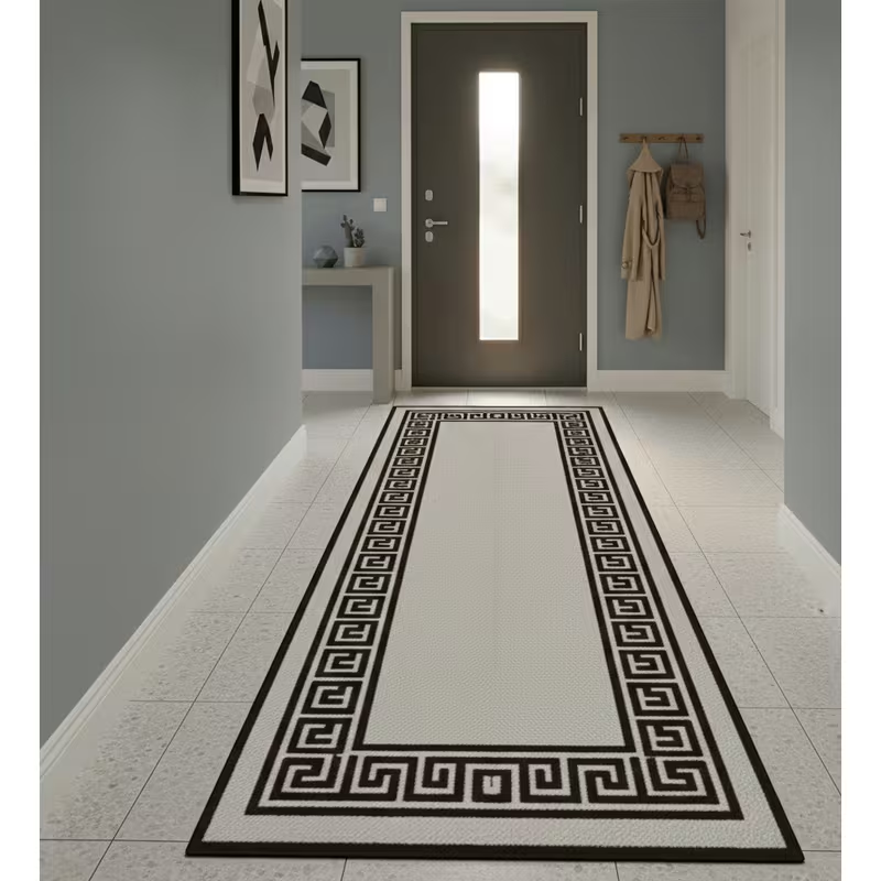 พรมปูพื้นลายกรีกสีขาวดำ สำหรับ - Commercial Kitchen Mats Anti Fatigue บทวิจารณ์และราคา
