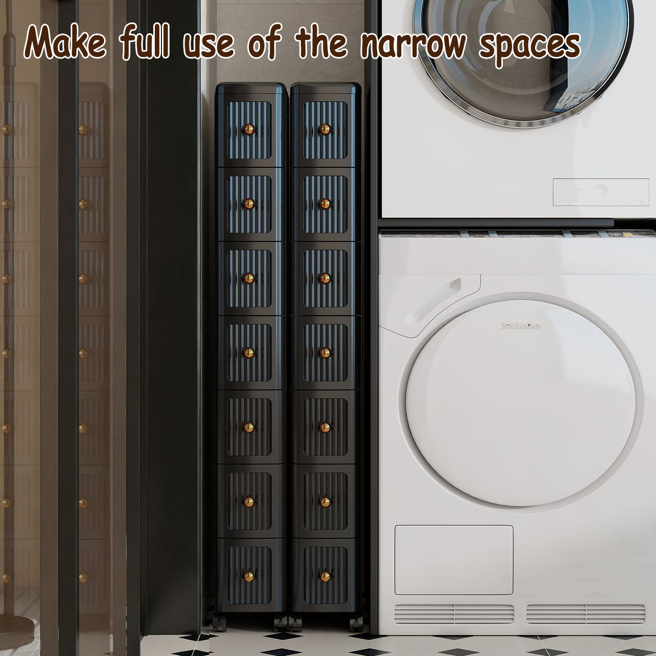 ตู้เก็บของแบบลิ้นชักช่องแคบ 15 - Commercial Kitchen Organization บทวิจารณ์และราคา