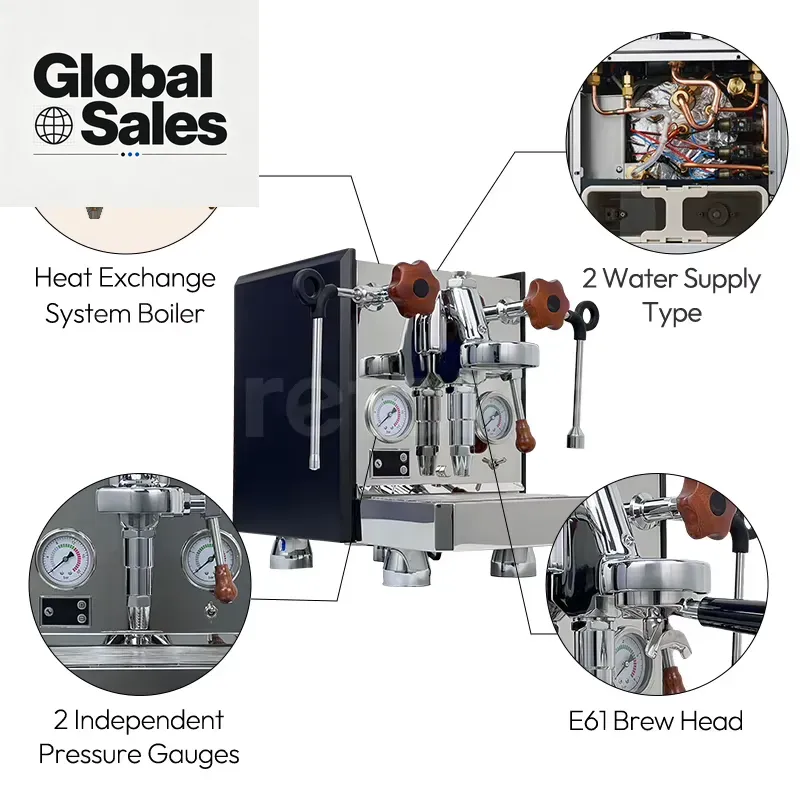 เครื่องชงกาแฟเอสเพรสโซแบบมืออา - Commercial Espresso Machine บทวิจารณ์และราคา