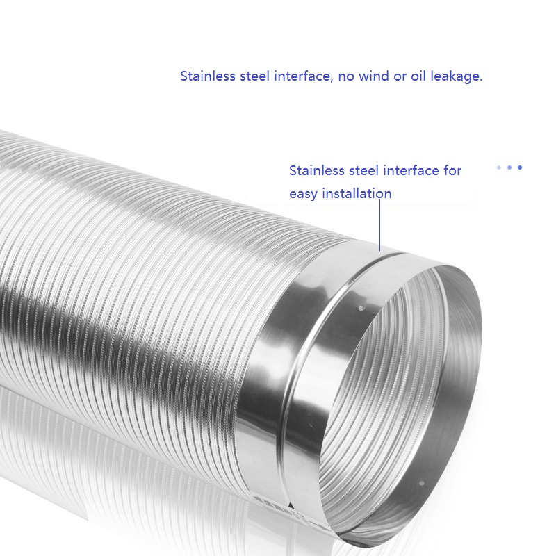 Φ90-180 มม.อลูมิเนียมบริสุทธิ์ - Commercial Kitchen Ventilation บทวิจารณ์และราคา