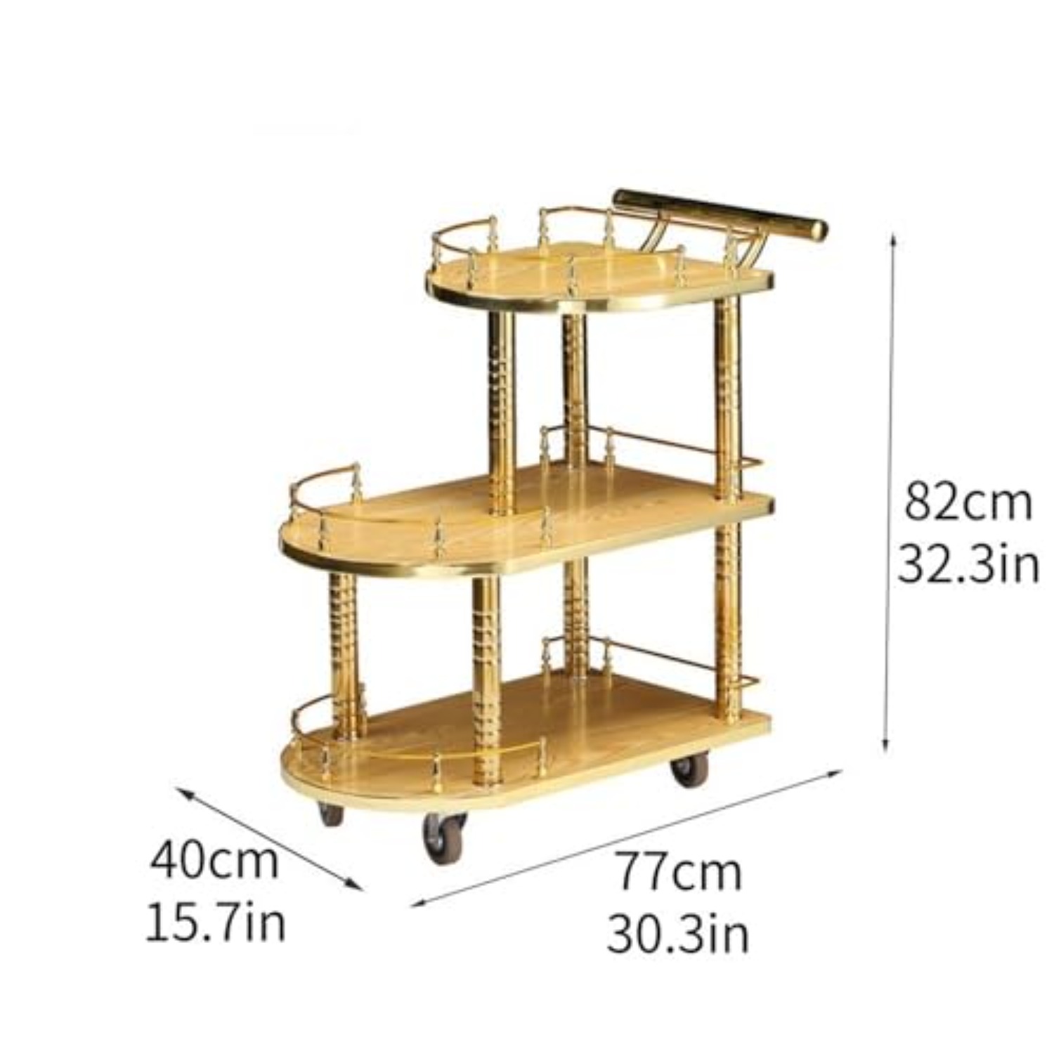 รถเข็นบาร์ 3 ชั้น, รถเข็นอเนกป - Commercial Kitchen On Wheels บทวิจารณ์และราคา