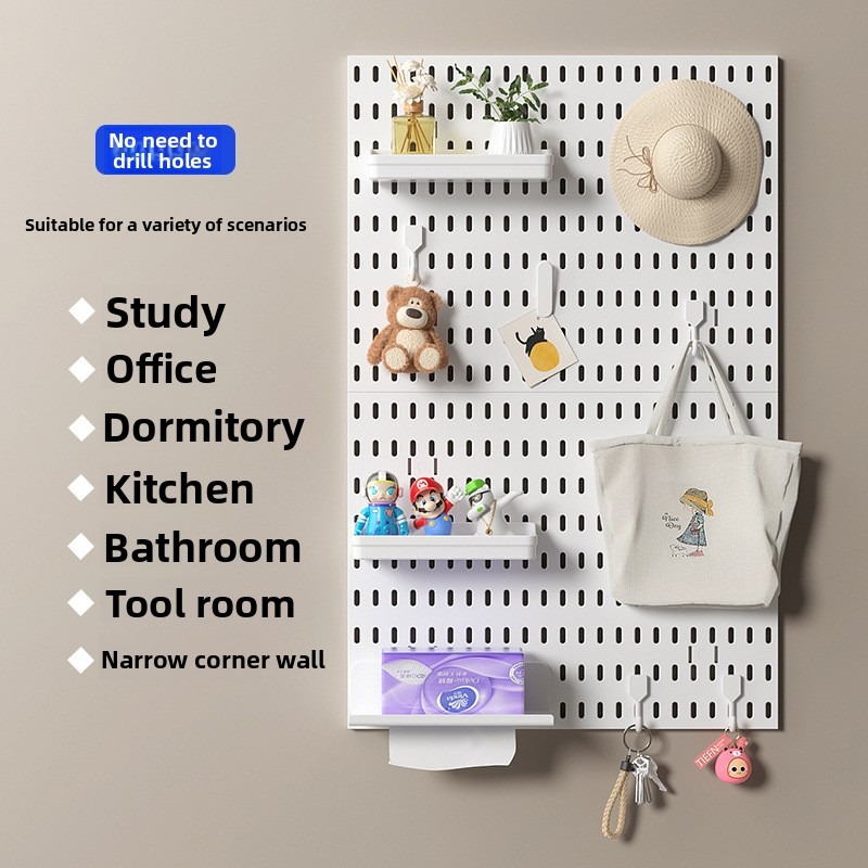 แผ่นเก็บของติดผนังแบบไม่ต้องเจ - Commercial Kitchen Organization บทวิจารณ์และราคา