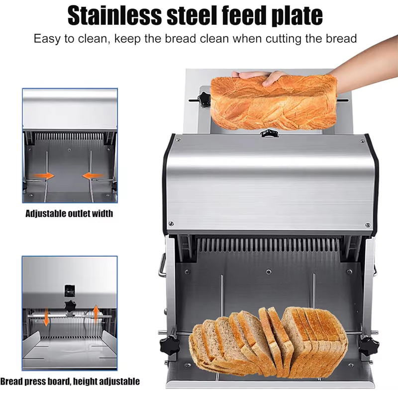 เครื่องตัดขนมปังไฟฟ้าเชิงพาณิช - Commercial Bread Slicer บทวิจารณ์และราคา