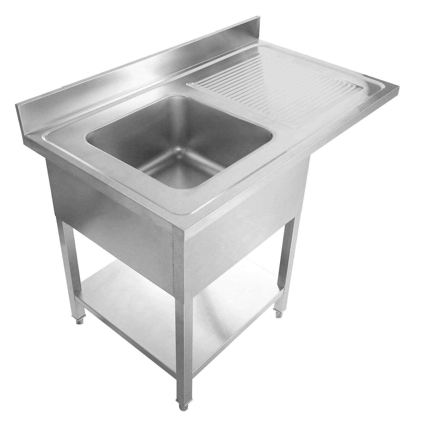 โต๊ะทำงานสแตนเลส อ่างล้างจานคร - Commercial Kitchen Table บทวิจารณ์และราคา