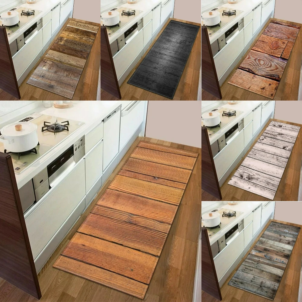 พรมลายไม้แท้สไตล์เรโทรสำหรับห้ - Commercial Kitchen Mats Anti Fatigue บทวิจารณ์และราคา