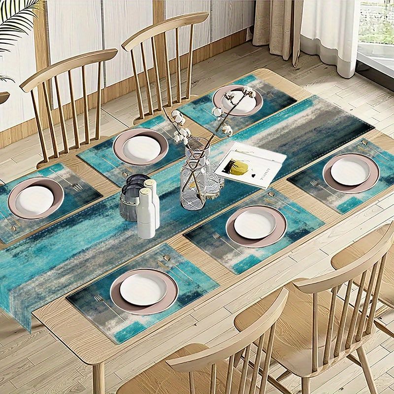 VIKAMA Morandi Abstract Ink Ta - Commercial Kitchen Table บทวิจารณ์และราคา