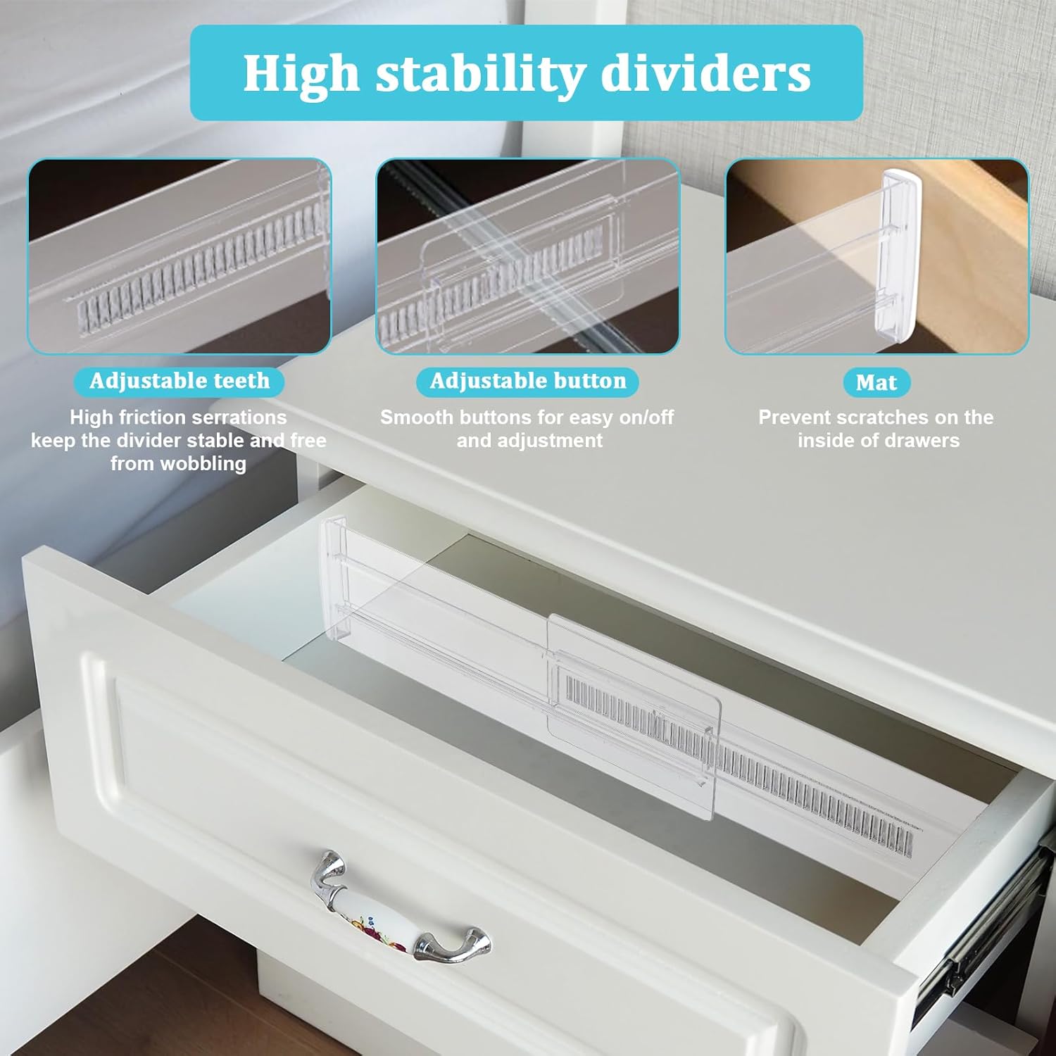 ชุดแบ่งลิ้นชักแบบขยายได้ 4/6/8 - Commercial Kitchen Organization บทวิจารณ์และราคา