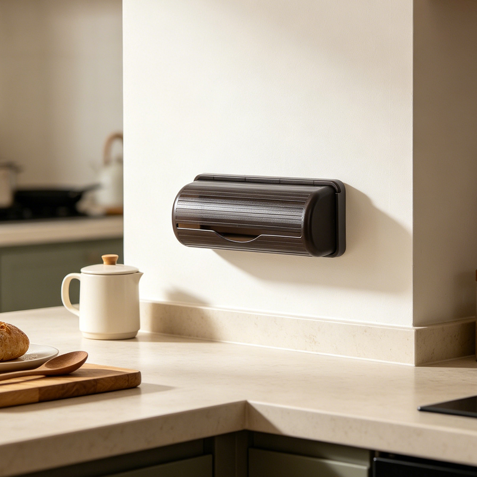 ที่แขวนถุงขยะติดผนัง กล่องจัดเ - Commercial Kitchen Organization บทวิจารณ์และราคา