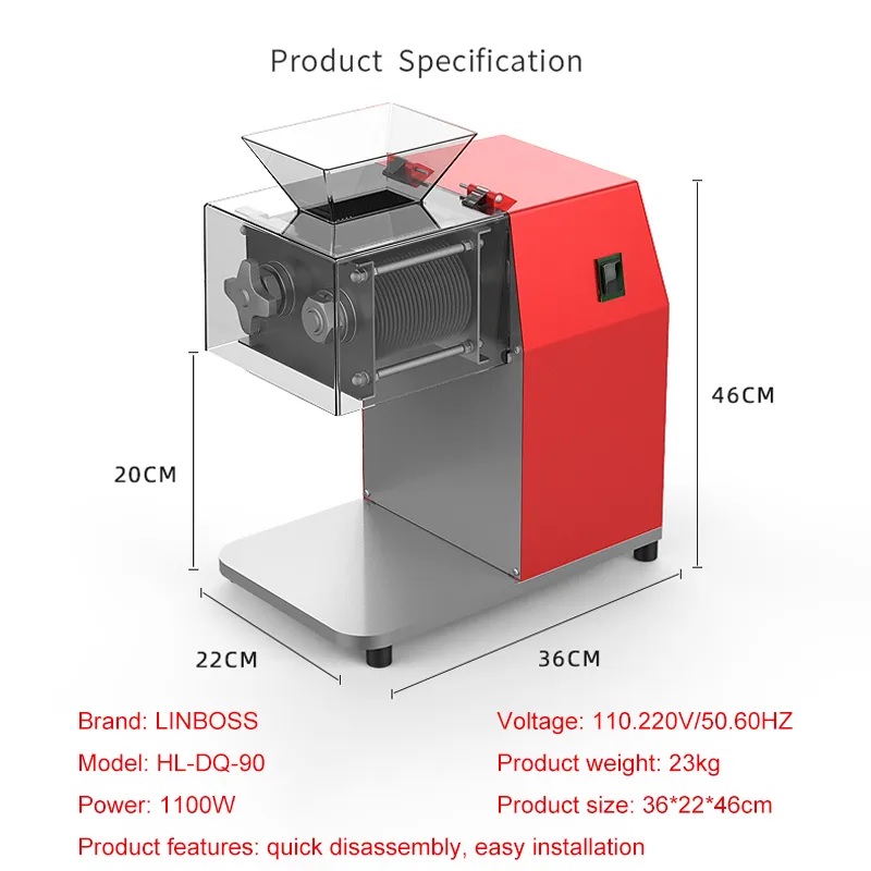เครื่องตัดเนื้อไฟฟ้า เครื่องหั - Commercial Bread Slicer บทวิจารณ์และราคา