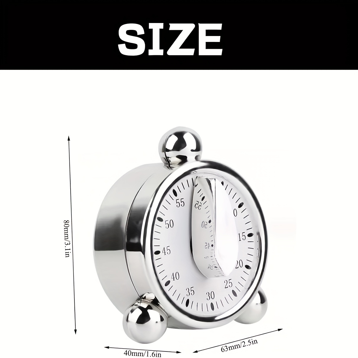 ตัวจับเวลาแบบกลไกที่มองเห็นได้ - Commercial Kitchen Timer บทวิจารณ์และราคา